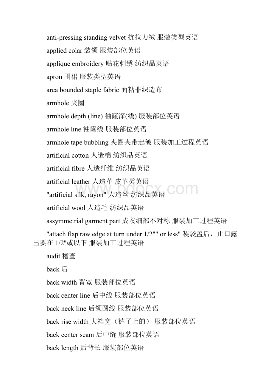 服装专业英语Word格式文档下载.docx_第2页
