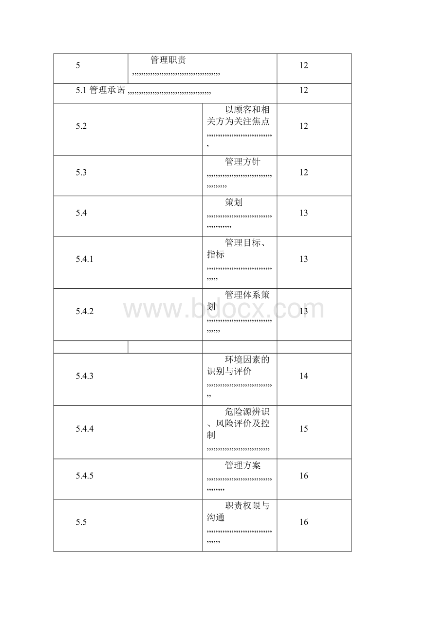 建筑业质量管理体系管理手册Word格式文档下载.docx_第3页