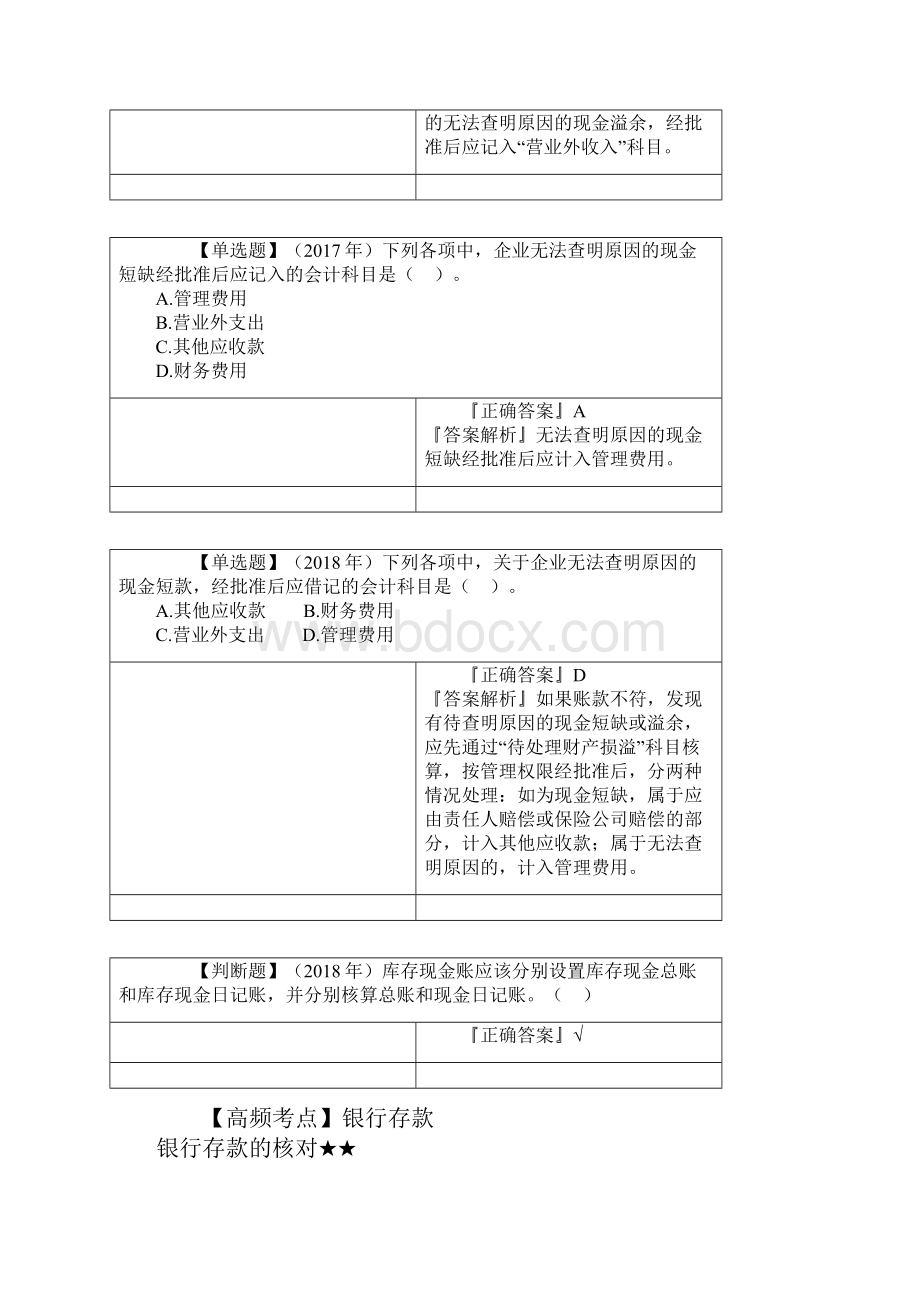 初级会计职称《初级会计实务》高频考点讲义第二章 资产.docx_第3页