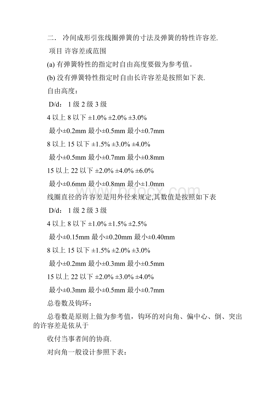 JIS弹簧设计公差标准.docx_第3页