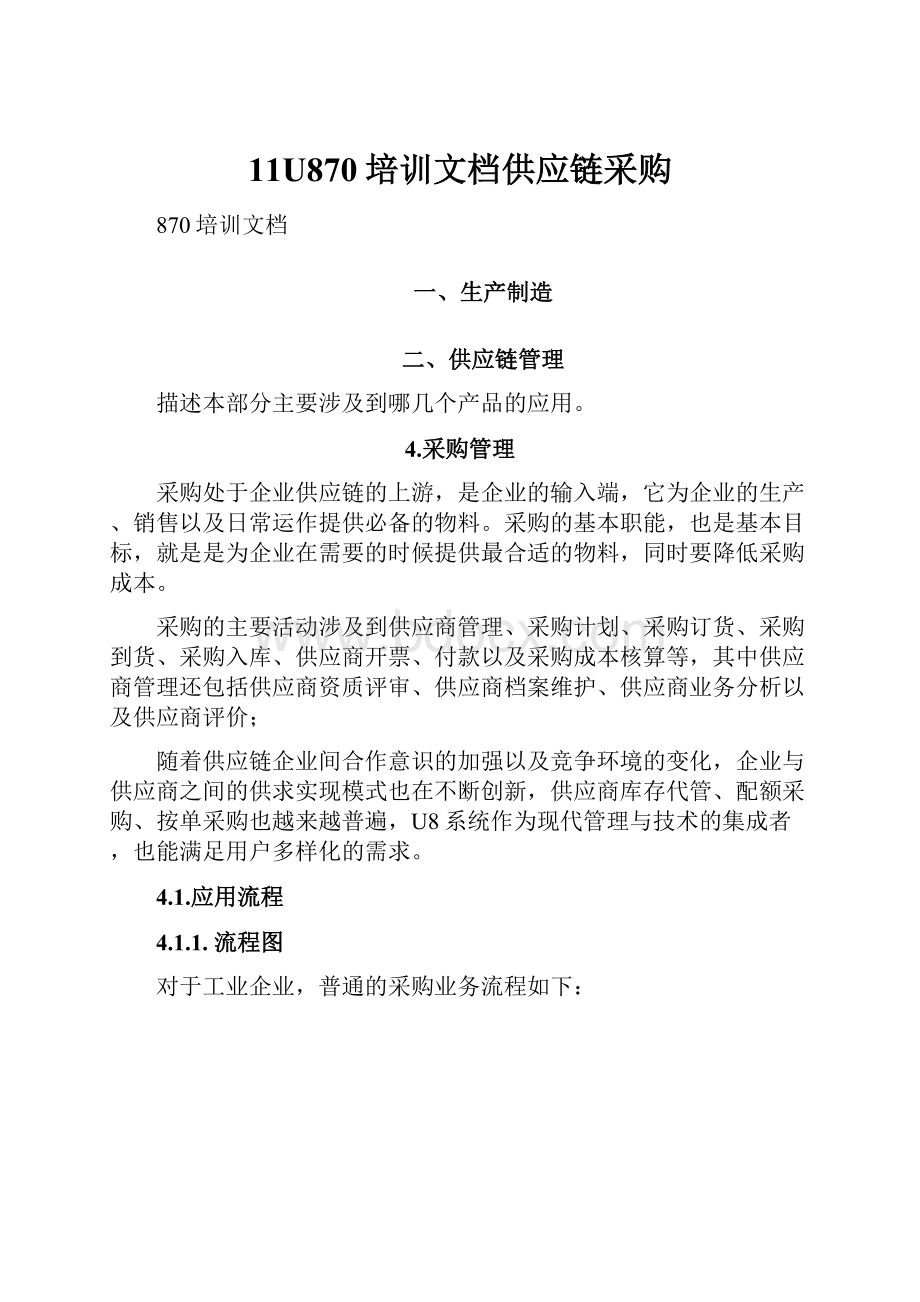 11U870培训文档供应链采购Word文件下载.docx_第1页