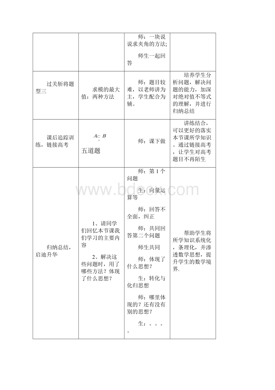 高中数学24平面向量的数量积教学设计学情分析教材分析课后反思.docx_第3页