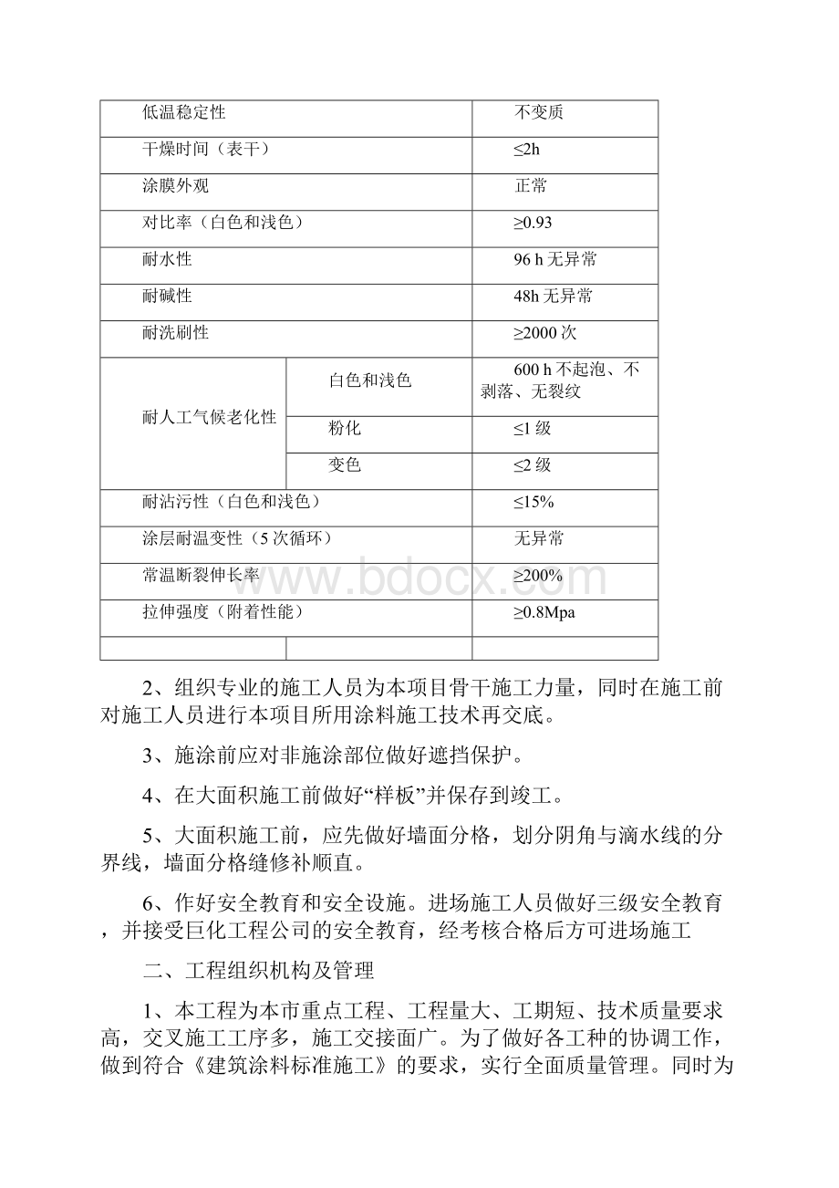 外墙涂料施工组织设计该.docx_第2页