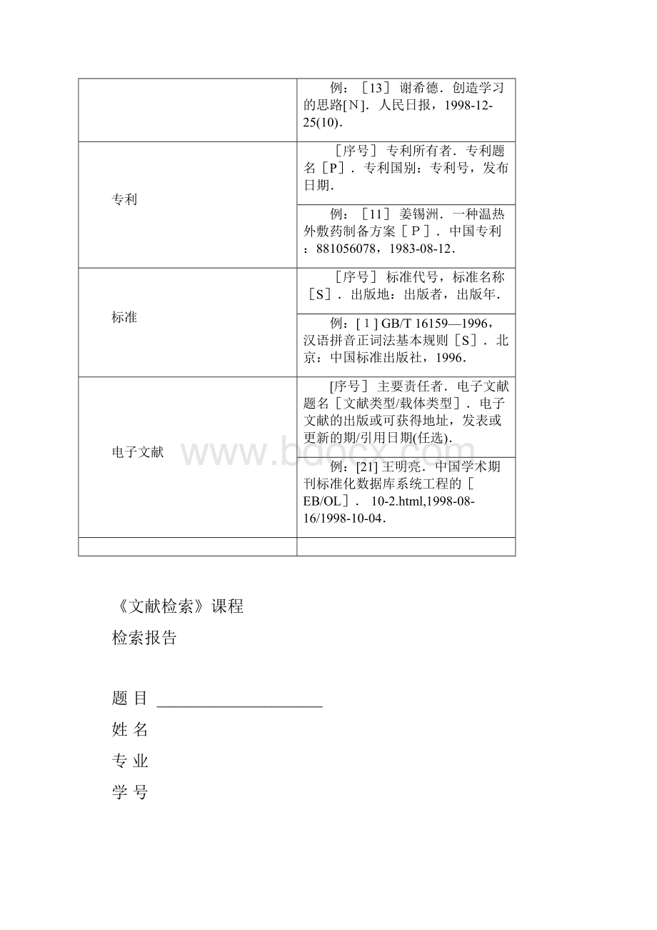 《文献检索》检索报告要求及范例Word格式文档下载.docx_第3页