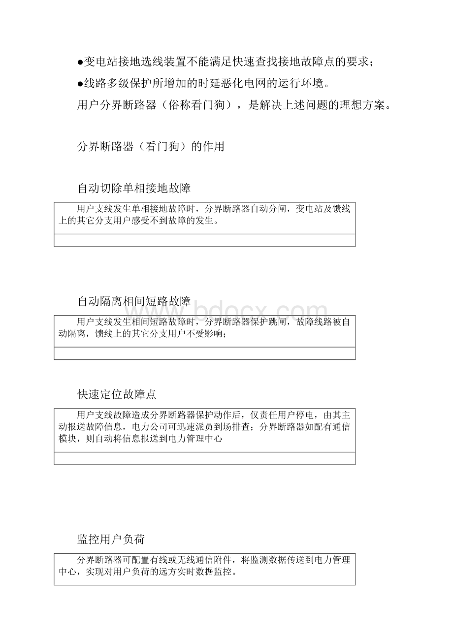 最新10KV配电网看门狗用户分界断路器Word格式文档下载.docx_第2页