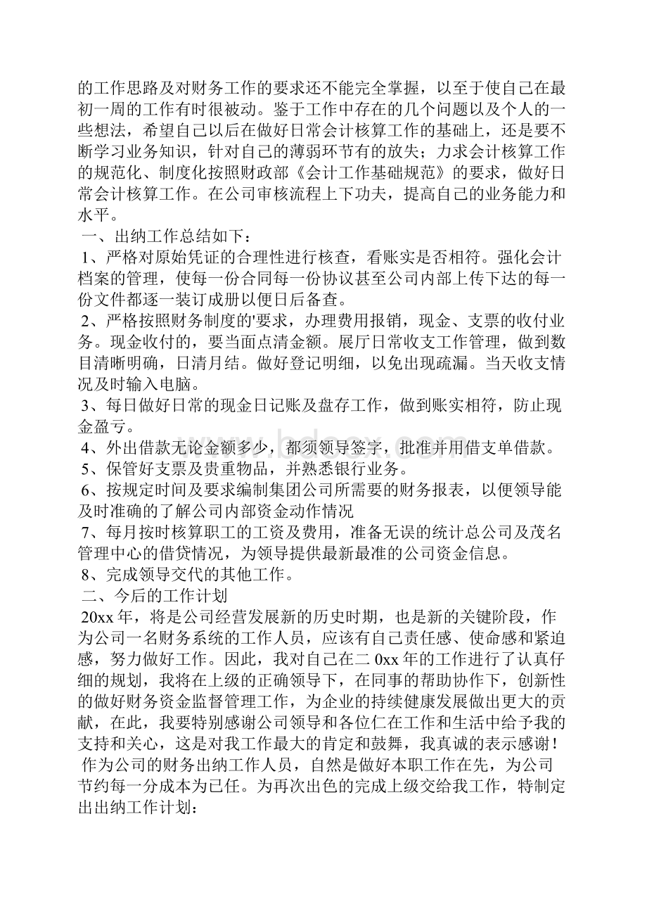 出纳员工作计划.docx_第3页