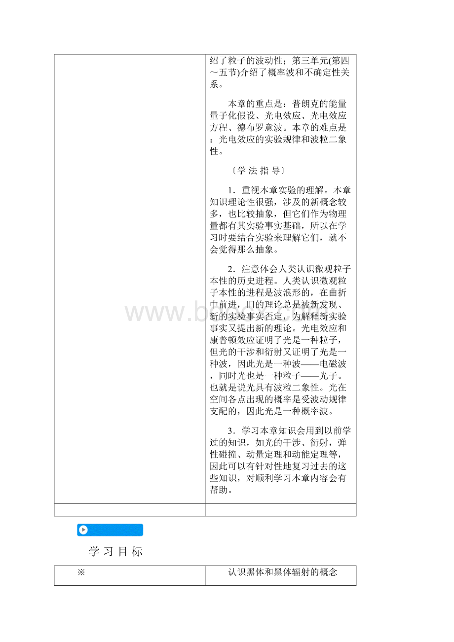 高中物理 第十七章 波粒二象性 第一节 能量量子化 第二节 光的粒子性学案 新人教版选修35Word文档格式.docx_第2页