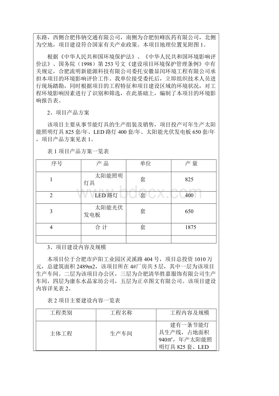 立项投资节能灯具生产组装项目环评书表.docx_第3页