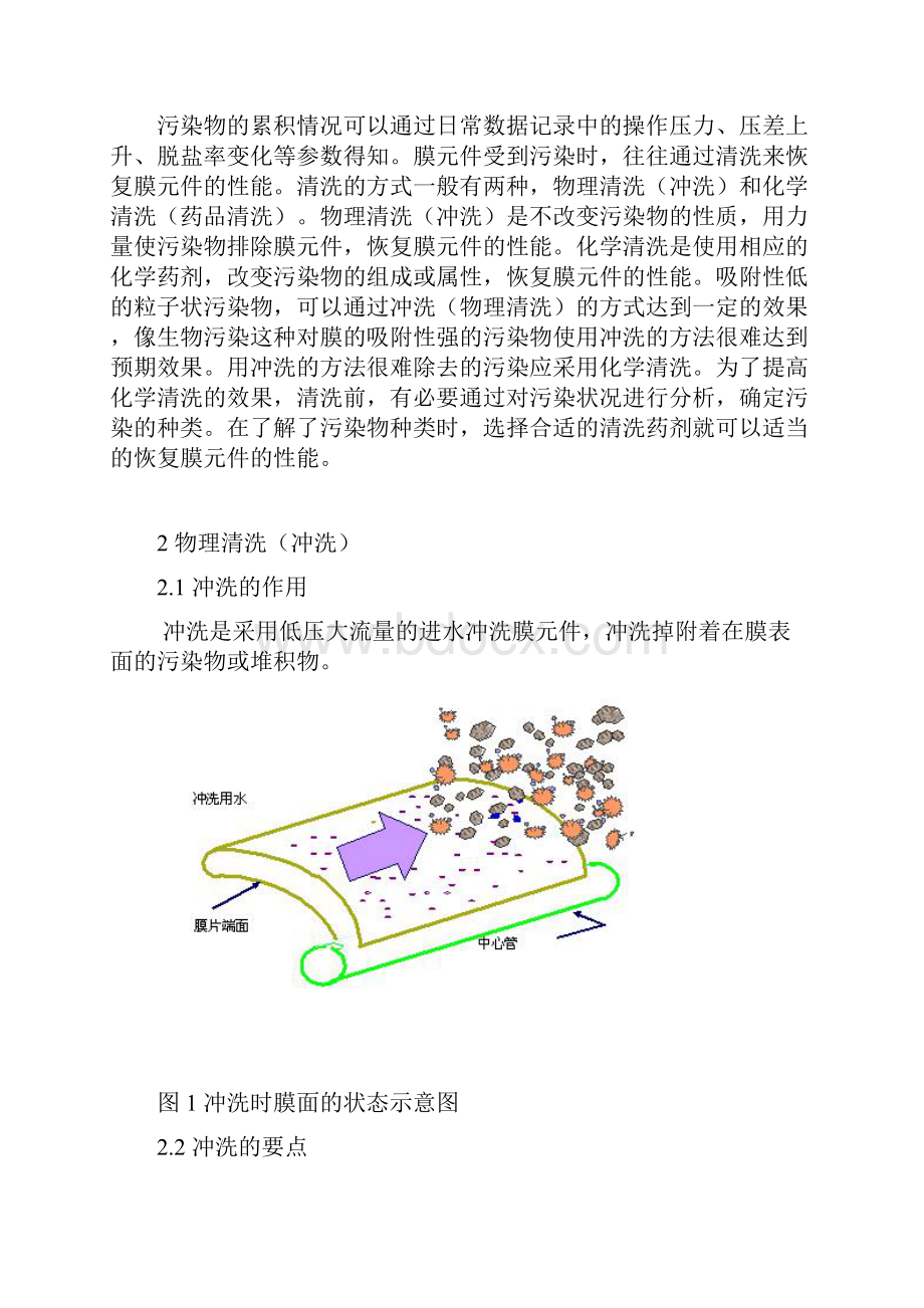 反渗透膜元件清洗Word文件下载.docx_第2页