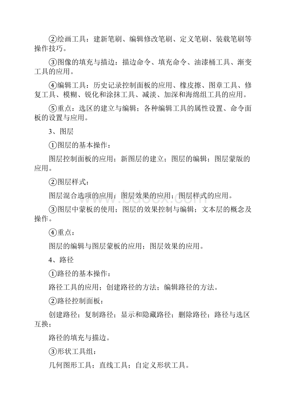 ps课程标准模板电商专业.docx_第2页