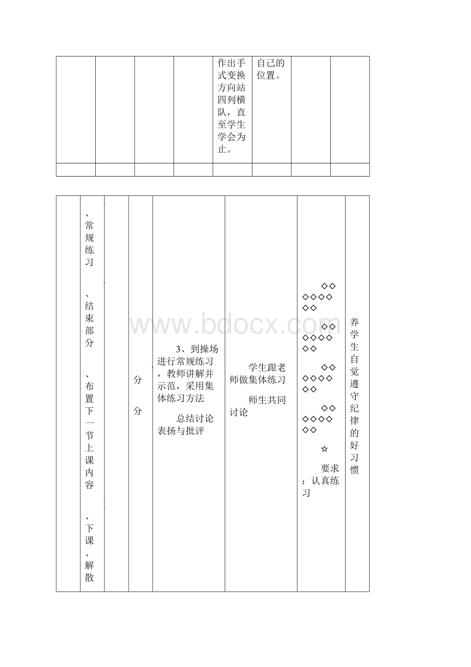 小学一年级下册体育课教案Word格式.docx_第2页