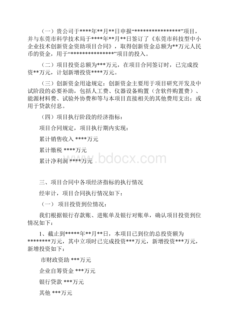 创新资金专项审计报告.docx_第2页