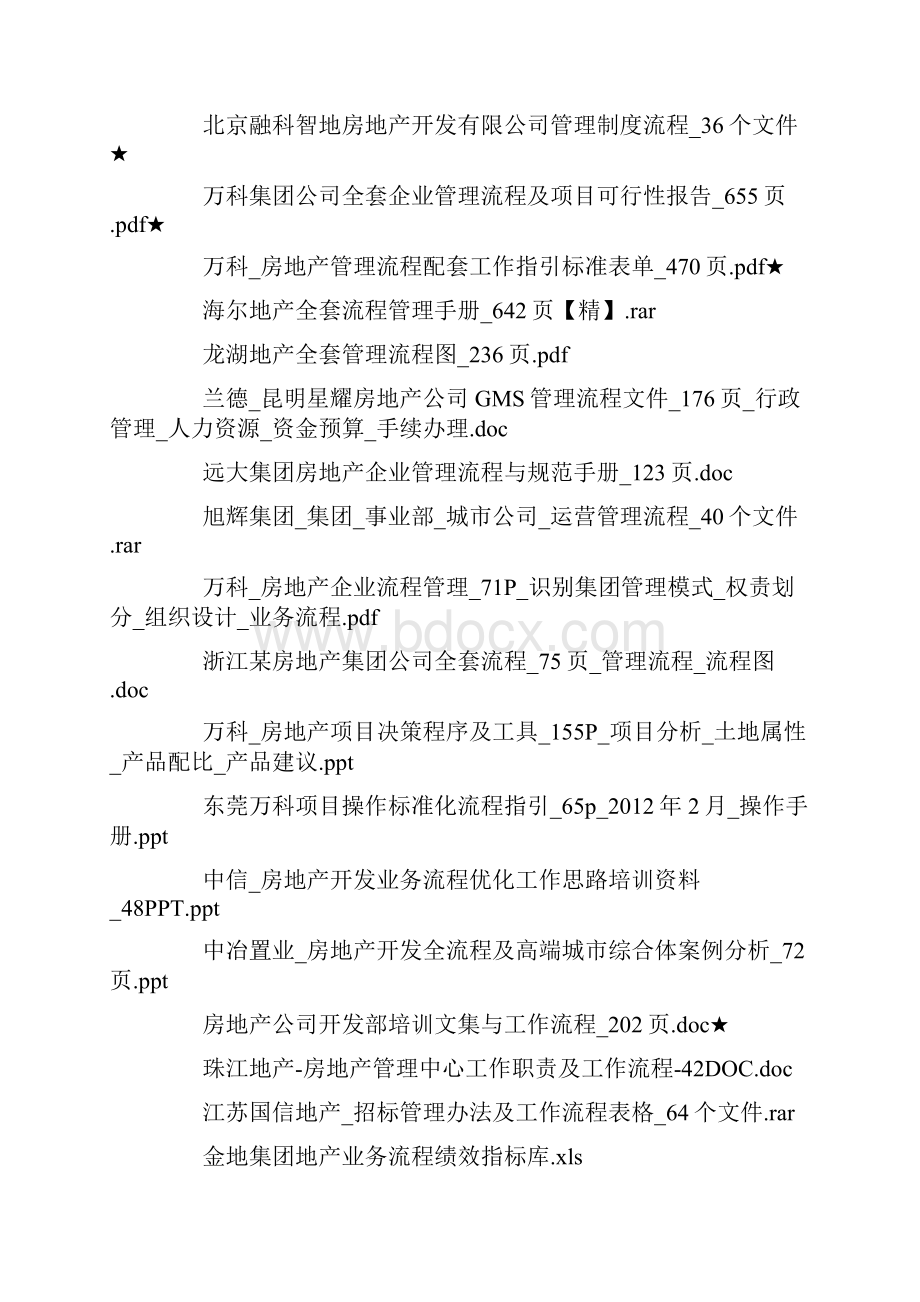 房地产开发流程与程序文件和房地产部门工作程序及房地产开发报批报建文件.docx_第3页