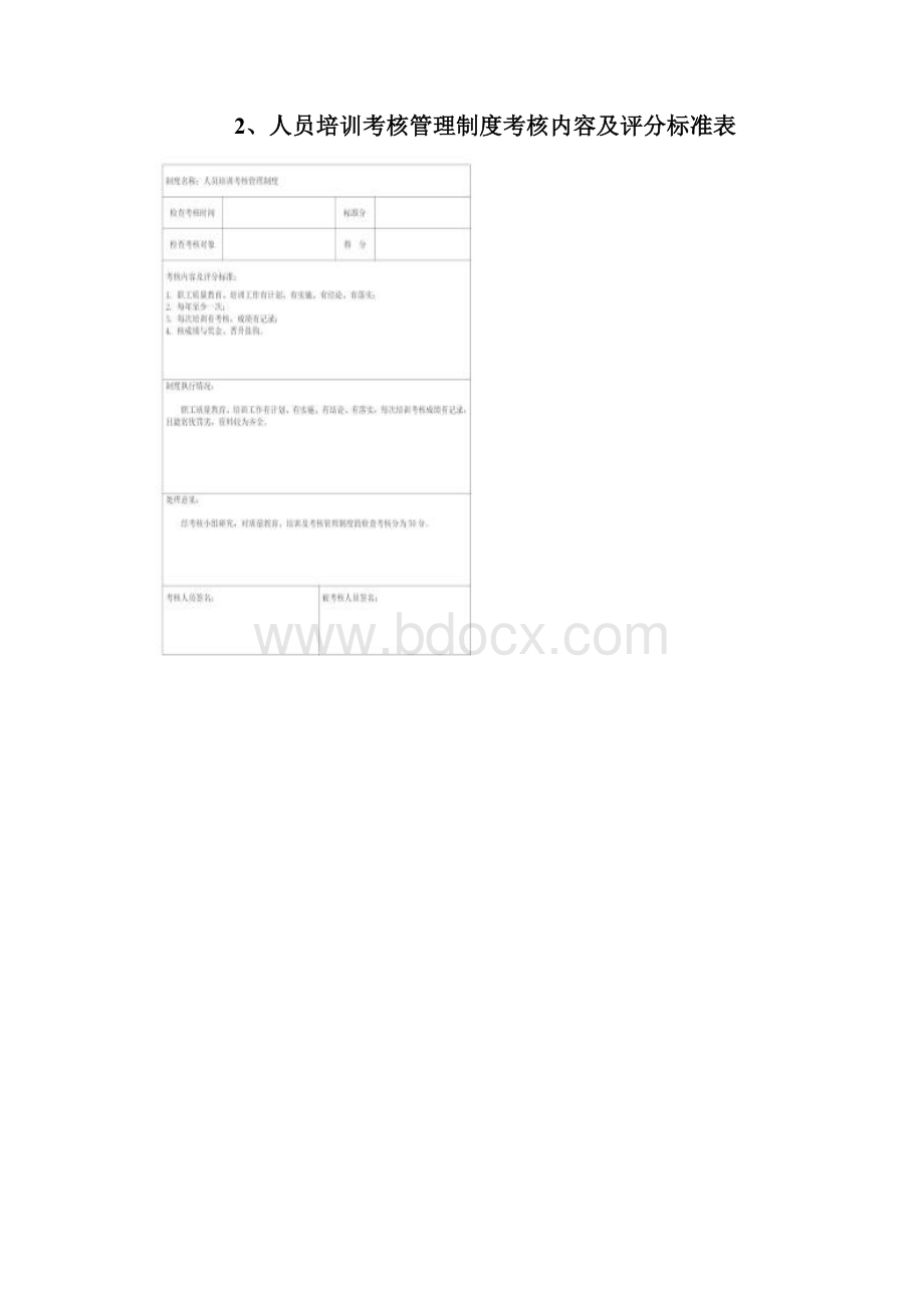 医疗器械行业质量与品质管理制度考核内容及评分标准细则表.docx_第2页