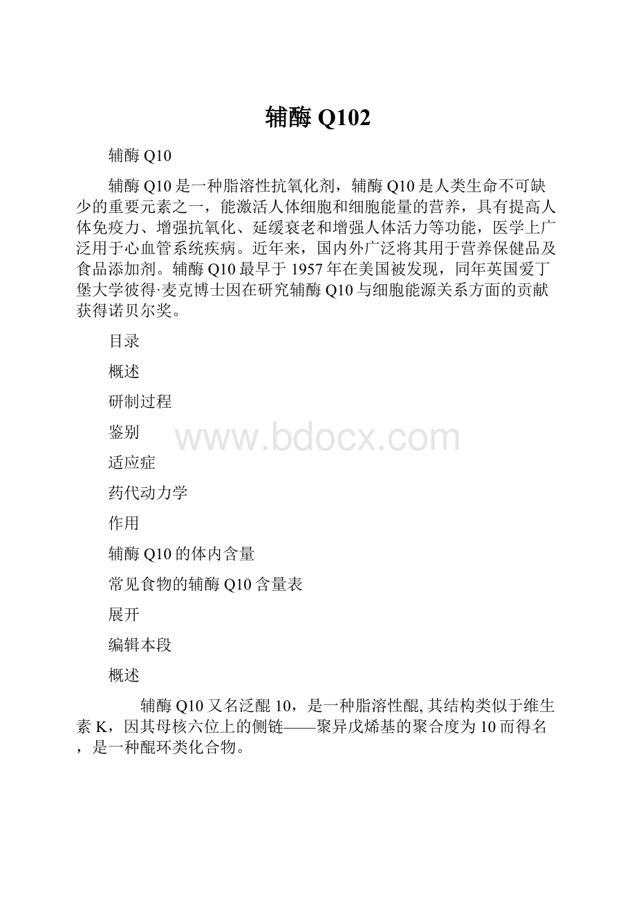 辅酶Q102Word文档下载推荐.docx