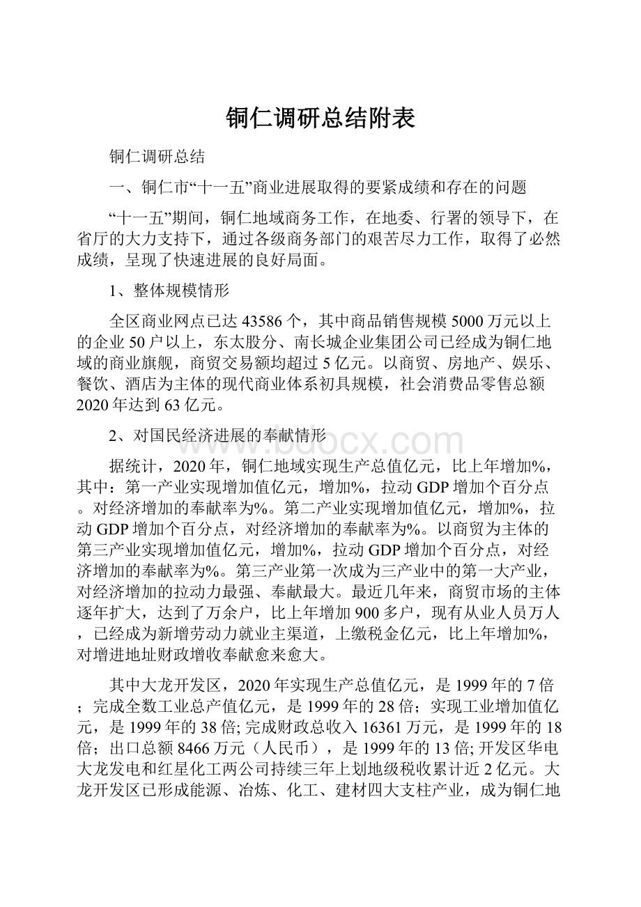 铜仁调研总结附表.docx_第1页