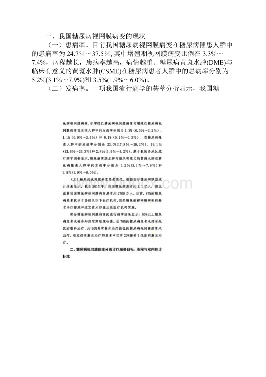 糖尿病视网膜病变分级诊疗服务技术方案Word文件下载.docx_第2页