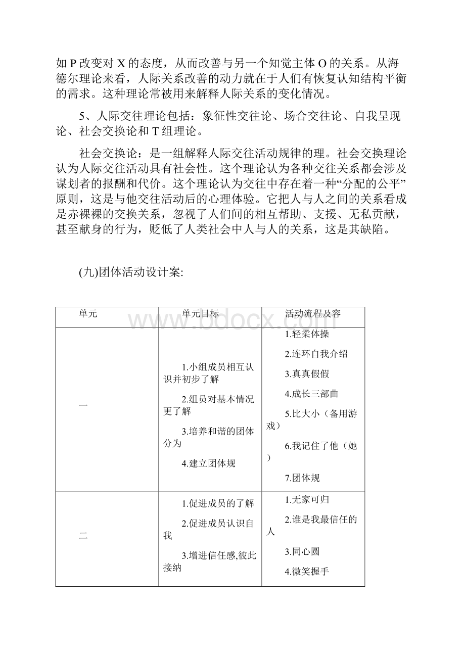 人际关系团体辅导设计方案Word文档格式.docx_第3页