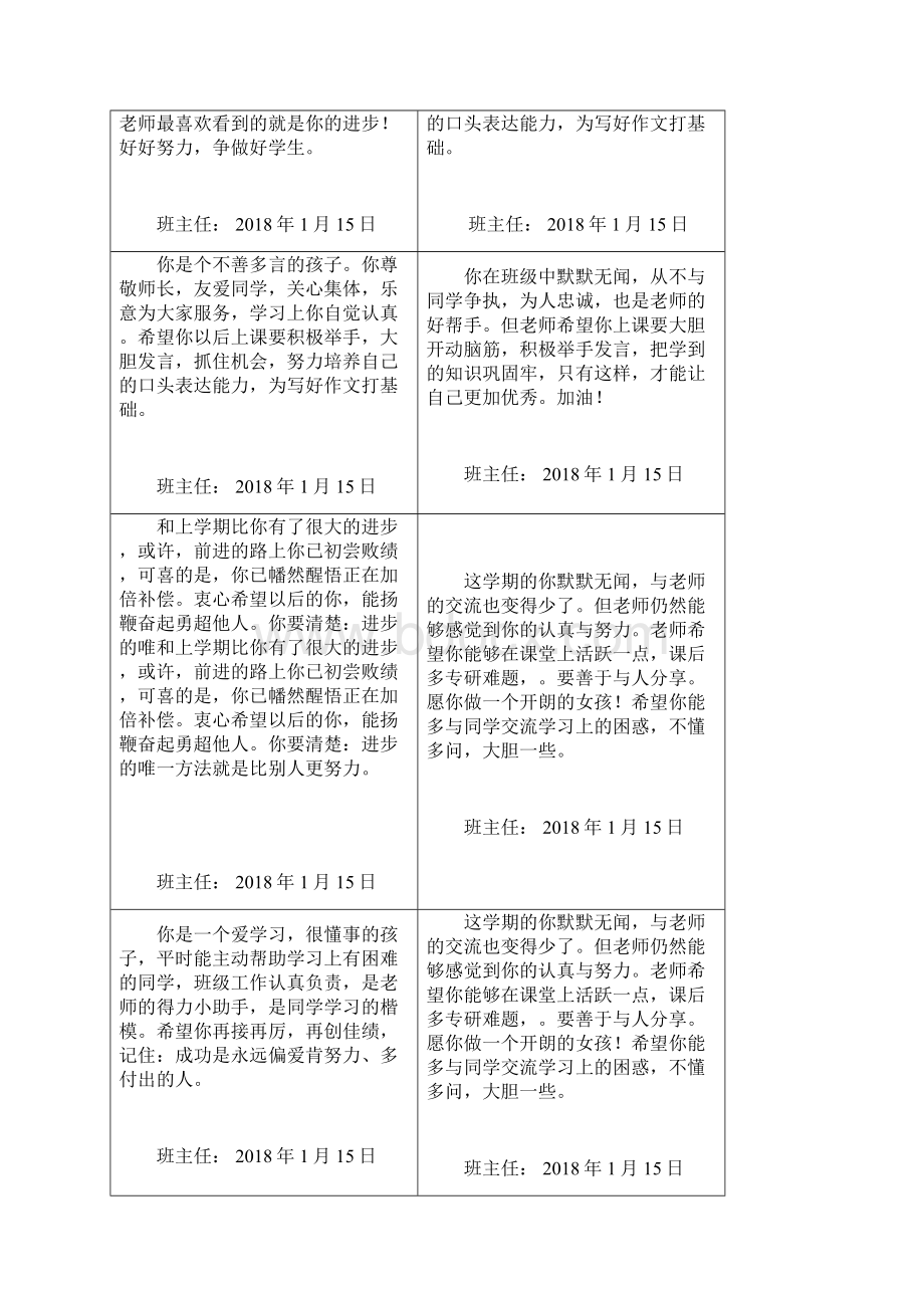 三年级评语1718上Word文档下载推荐.docx_第2页