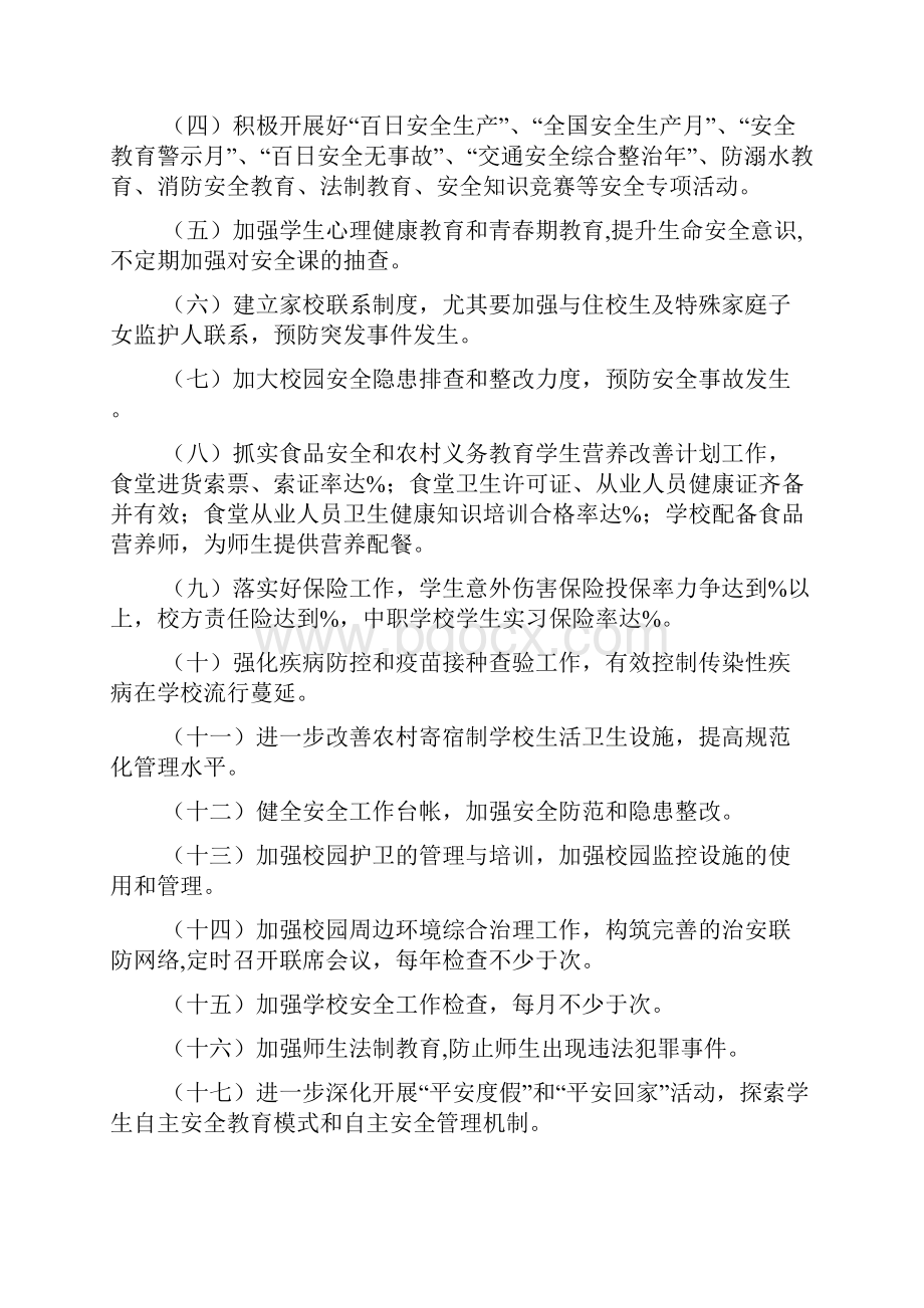 度学校安全管理工作意见.docx_第2页