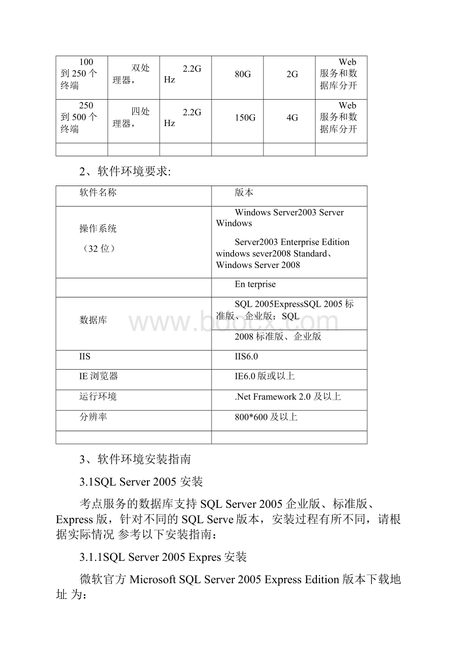 机考系统考点管理员部署操作指南.docx_第3页