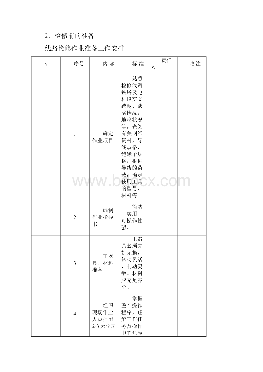 架空线路检查维修作业指导书.docx_第2页