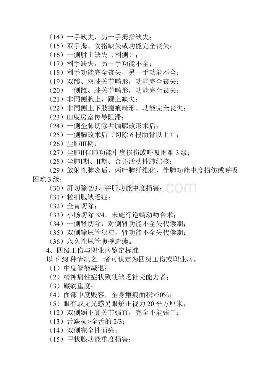 工伤致残程度鉴定标准完整版Word文档格式.docx_第3页