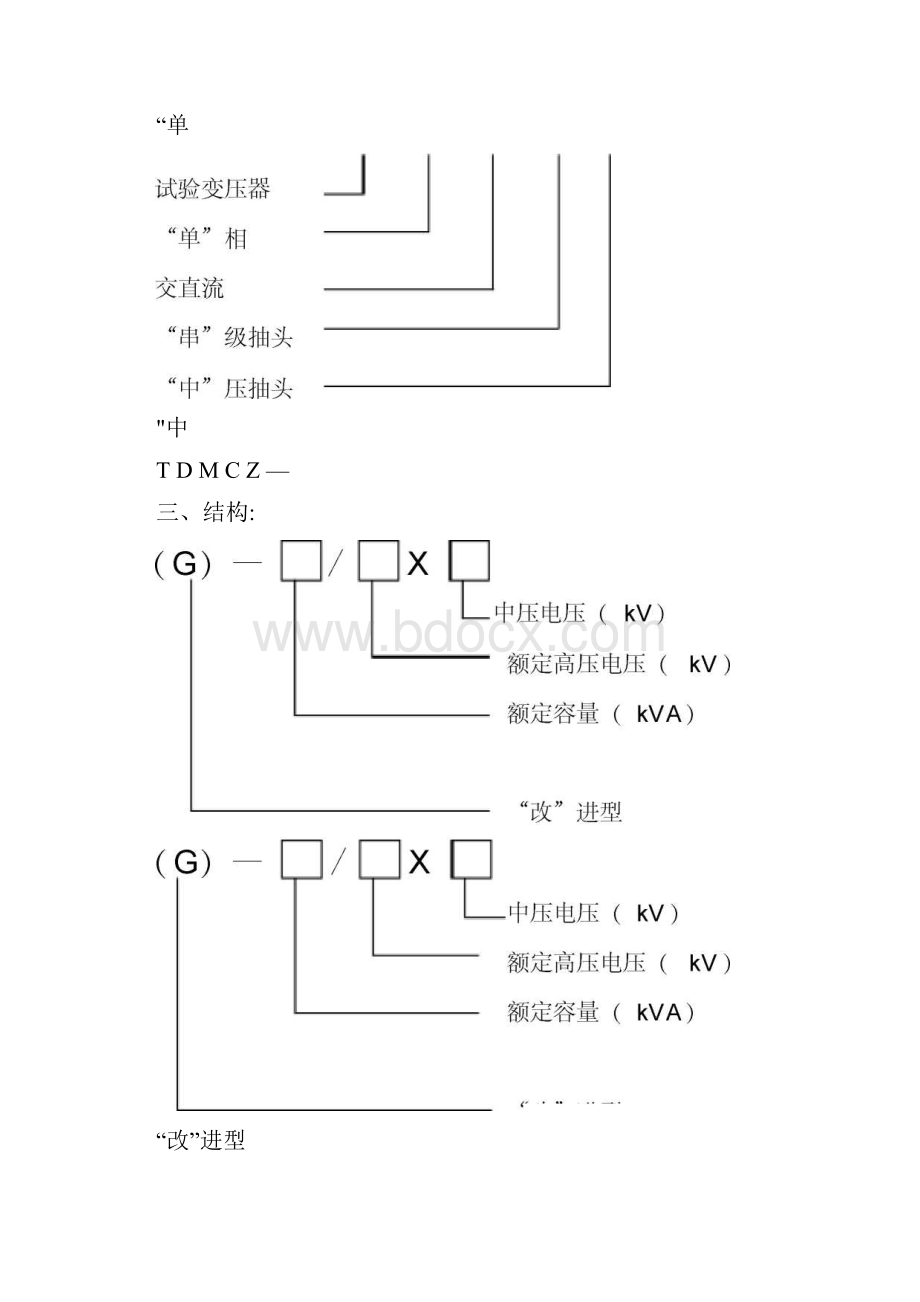 油浸式试验变压器说明书.docx_第3页