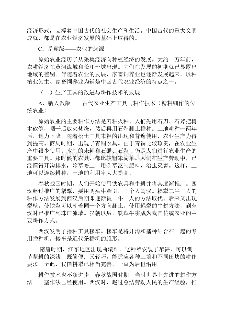 高考历史 讲练测系列02 中国古代经济史教师版Word文件下载.docx_第2页