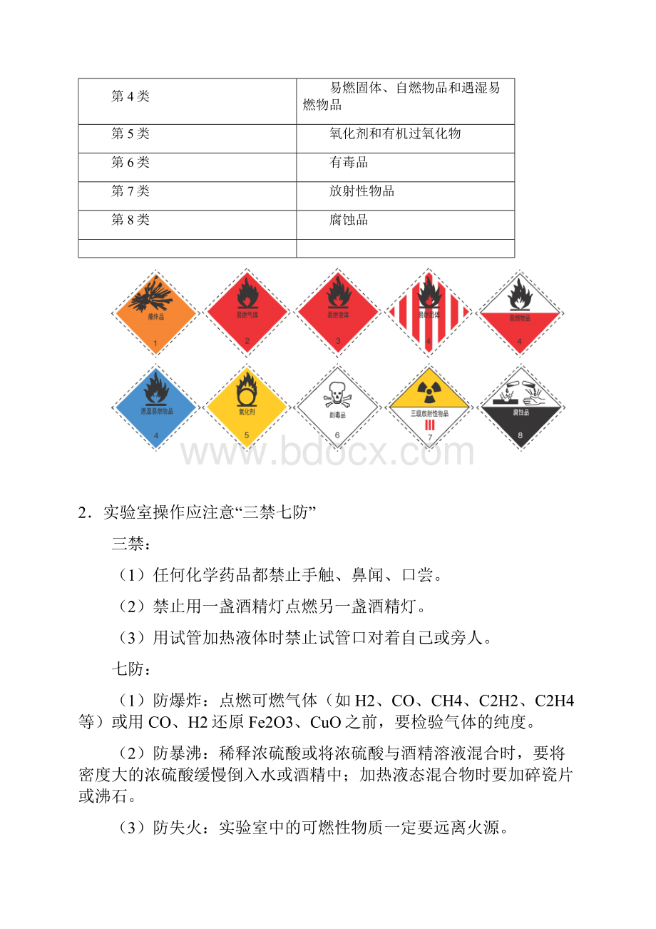 学年人教版必修1 第1章第1节 化学实验基本方法 学案Word文件下载.docx_第3页