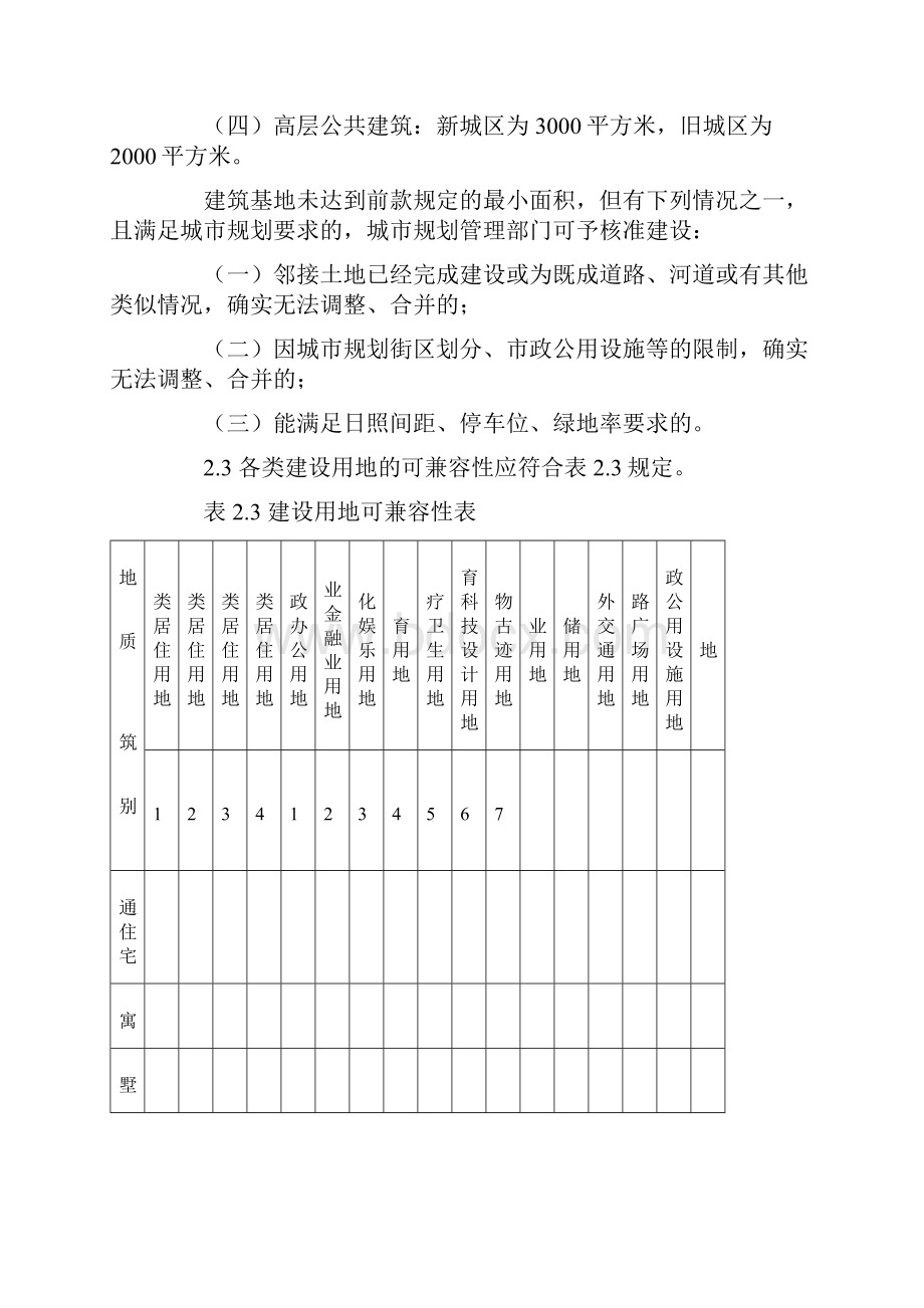 陕西省城市规划管理技术规定文档格式.docx_第2页