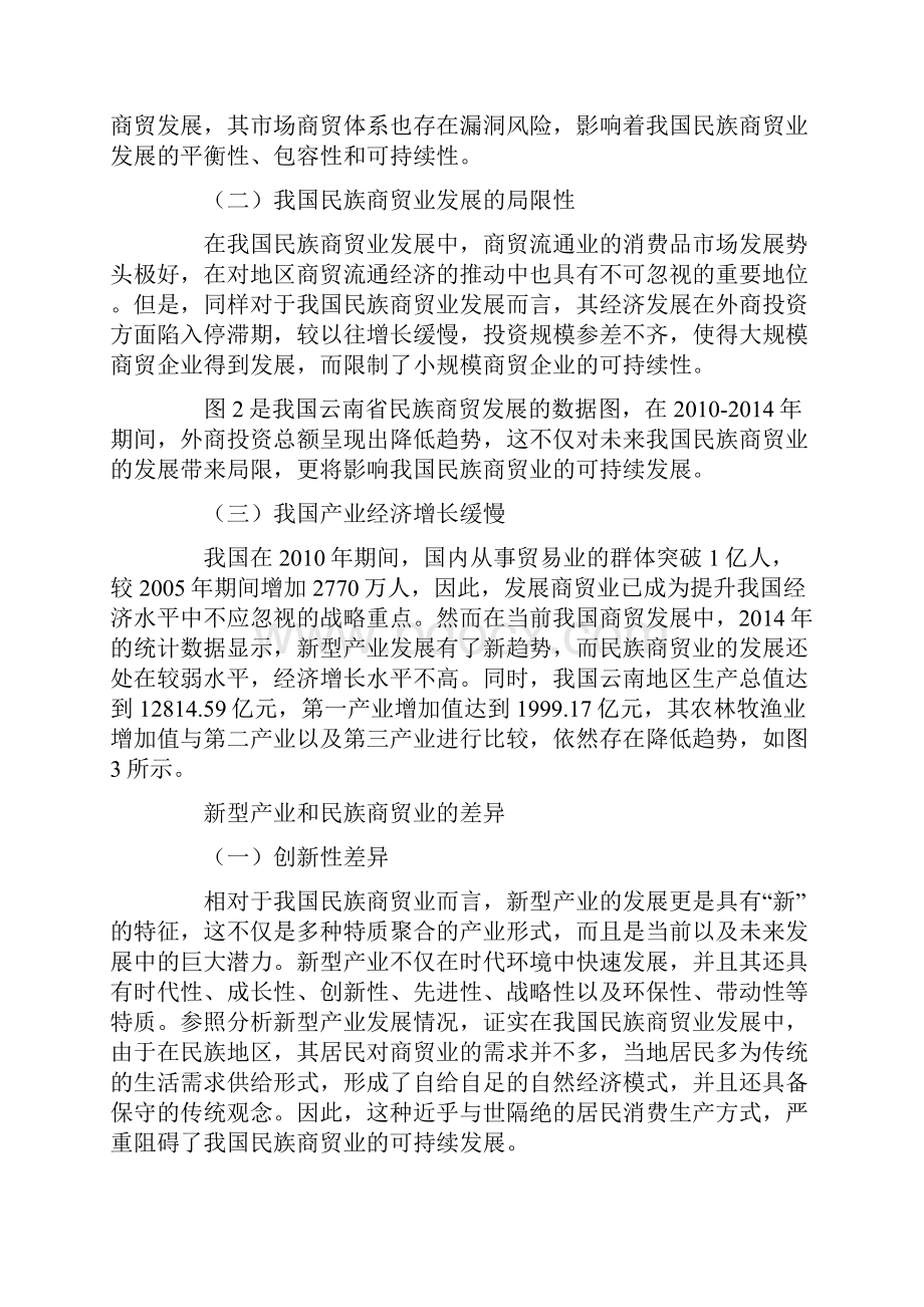 民族商贸业可持续发展的新产业道路分析.docx_第2页