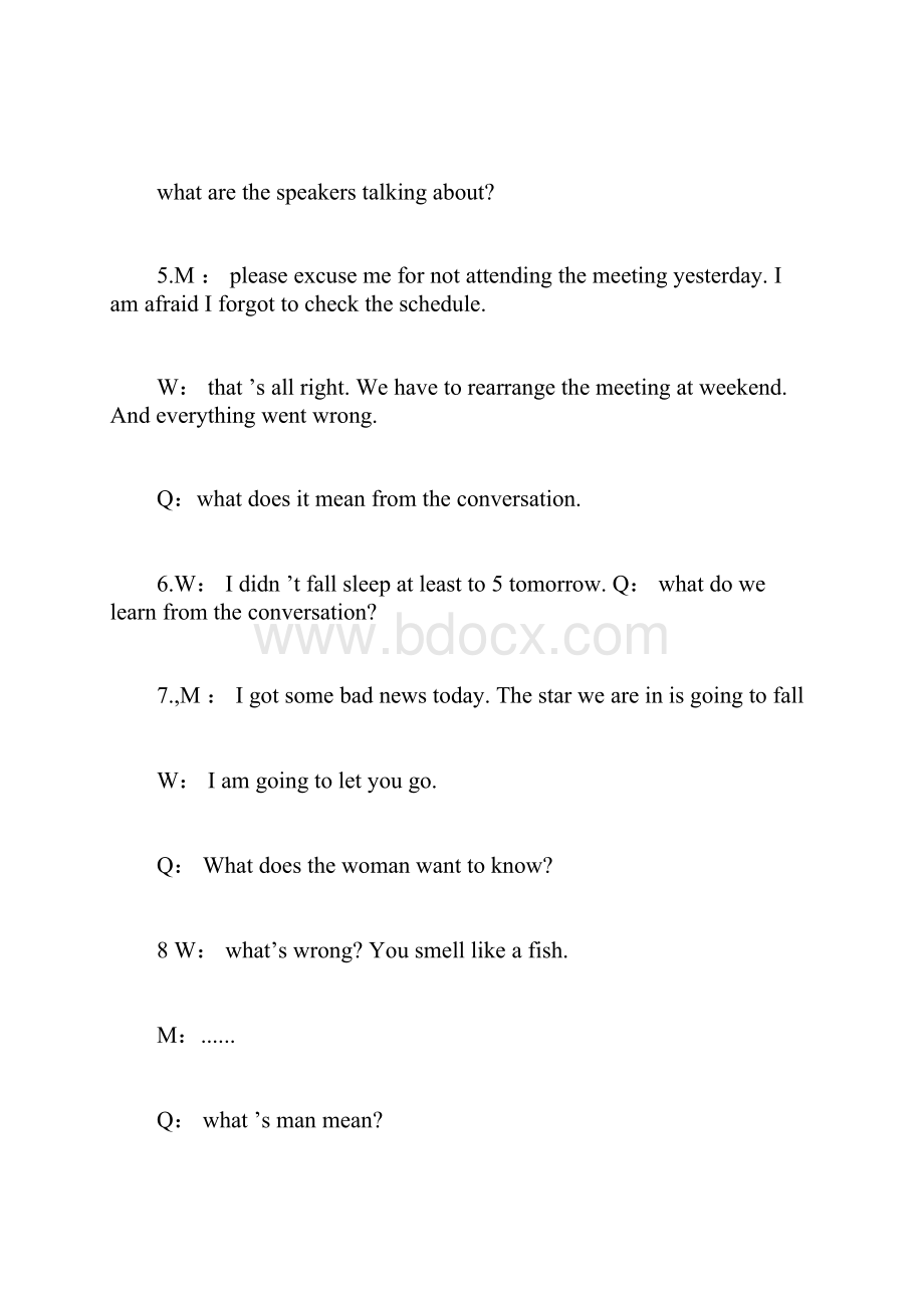 英语四级听力真题包括答案doc文档格式.docx_第3页