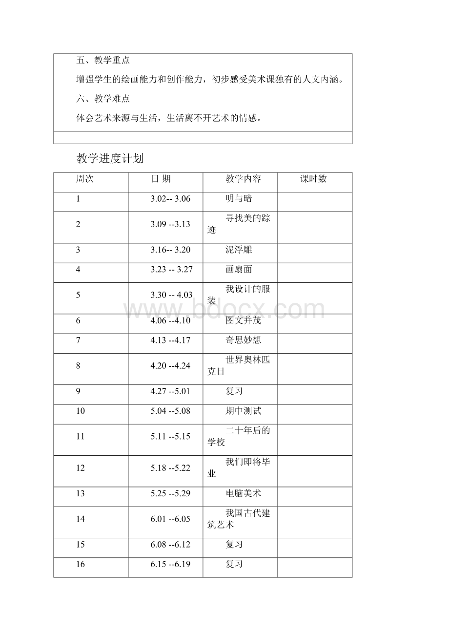 六年级下册美术Word文档格式.docx_第2页