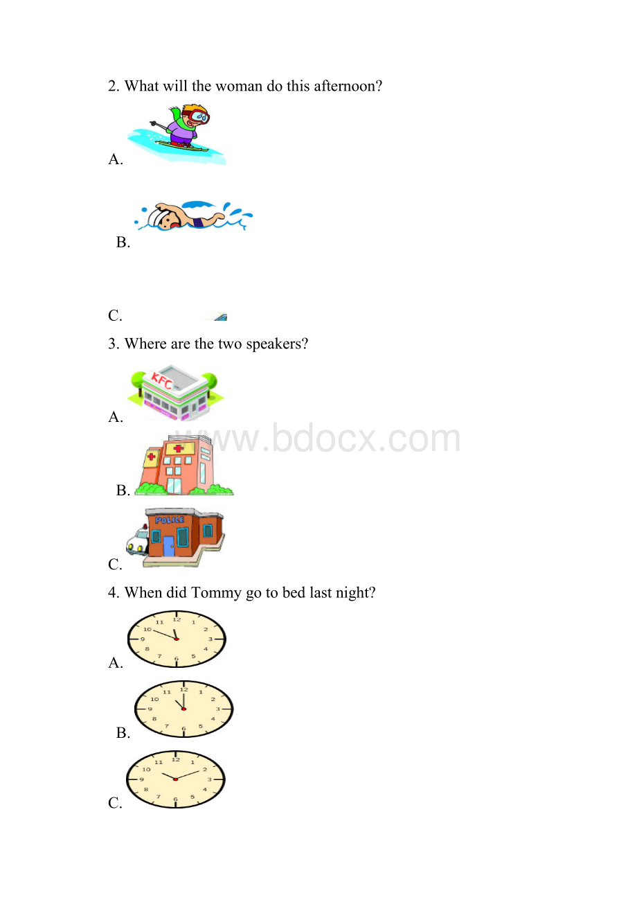 浙江宁波市南三县届九年级英语毕业生学业模拟试题含答案.docx_第2页