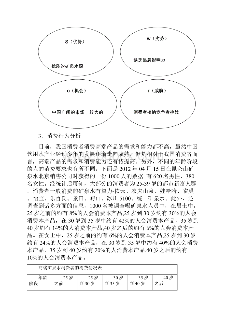 精品推荐高端矿泉水市场销售策略分析文档格式.docx_第2页