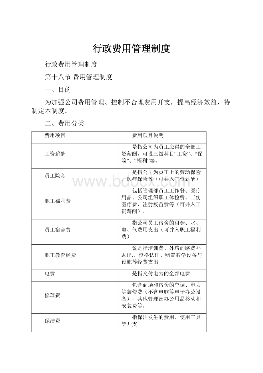 行政费用管理制度.docx