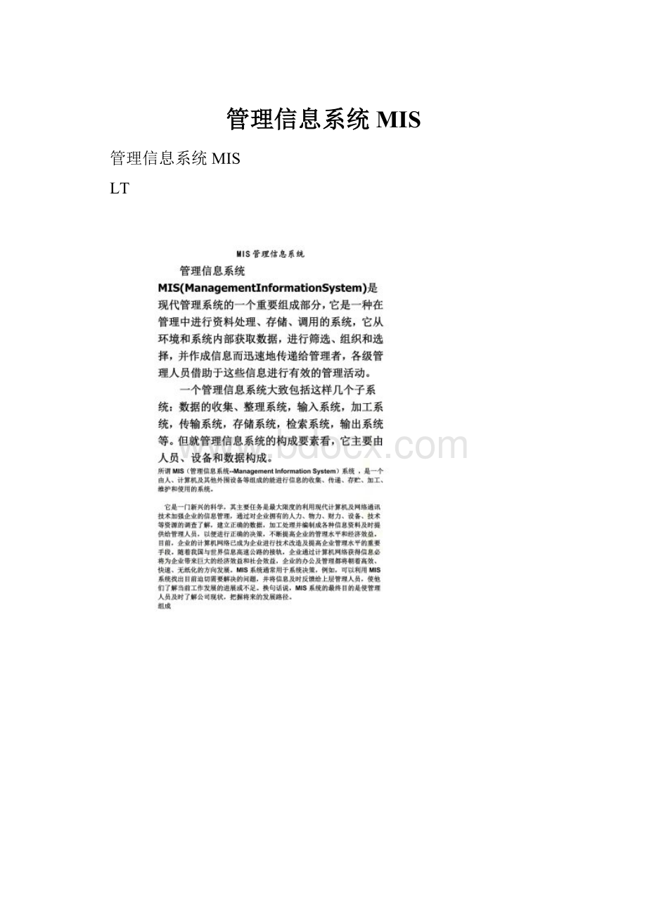 管理信息系统MIS.docx_第1页