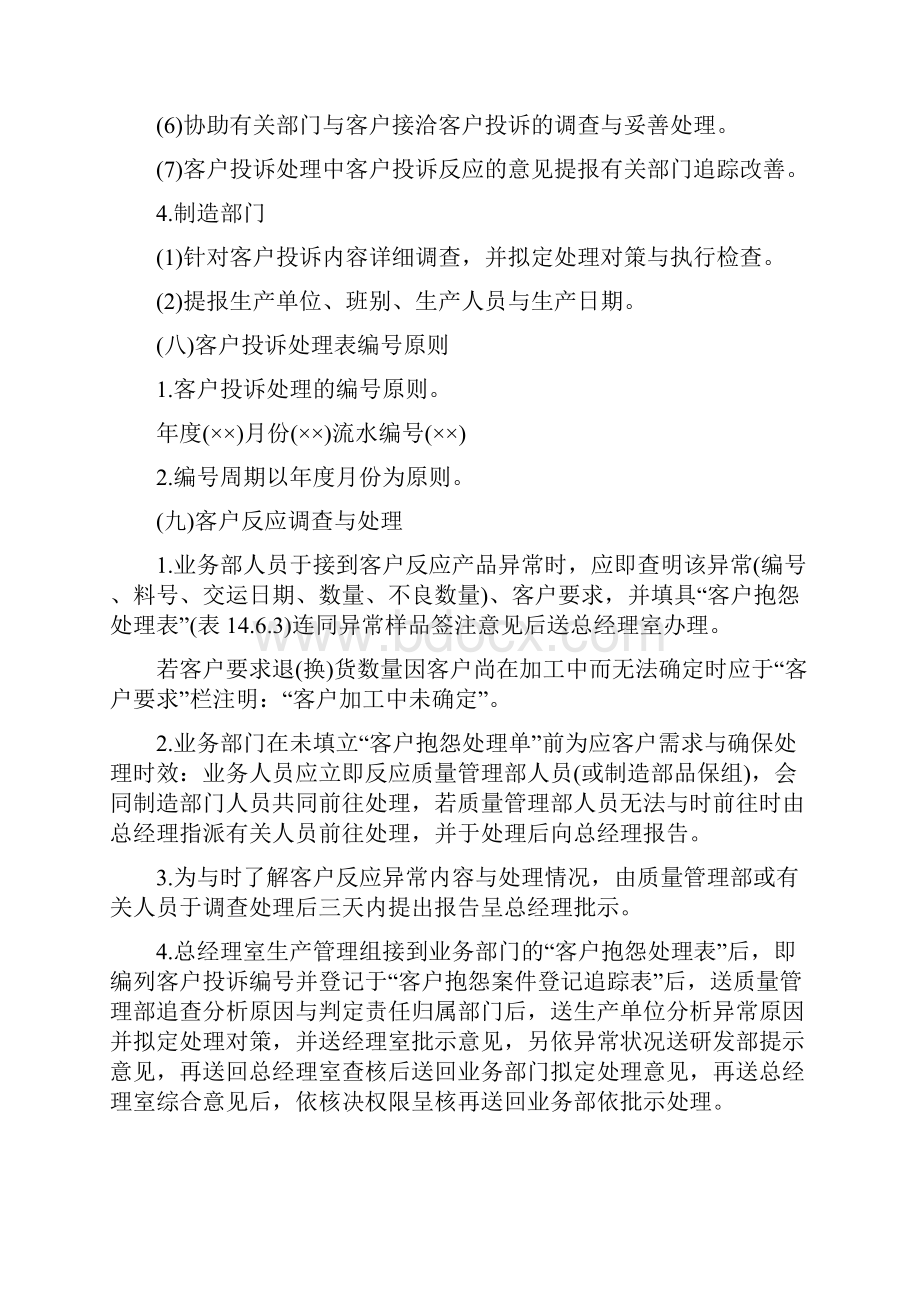 客户投诉管理规范制度Word下载.docx_第3页