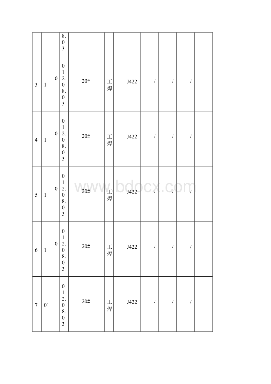 压力管道焊接记录.docx_第2页