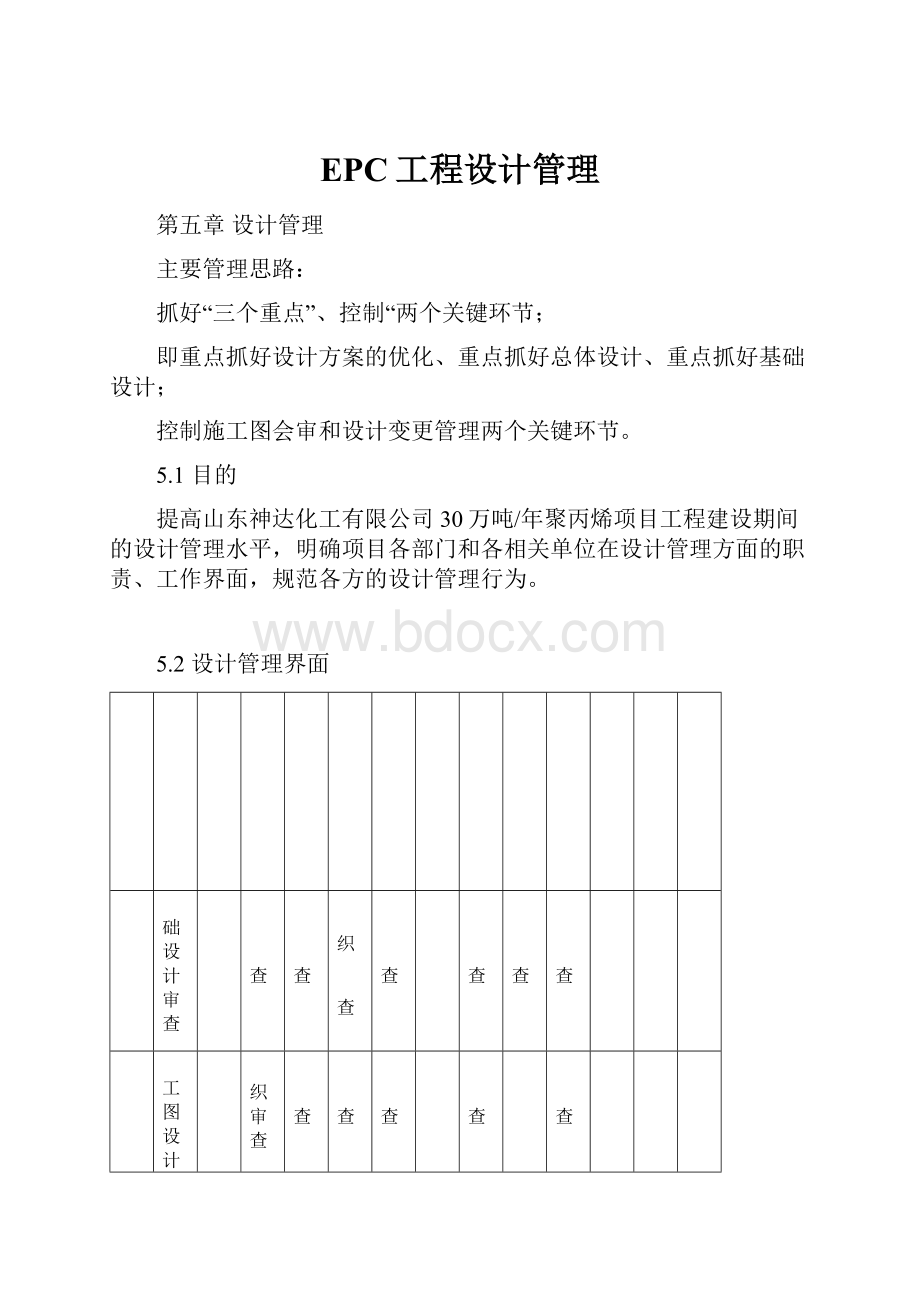 EPC工程设计管理.docx_第1页