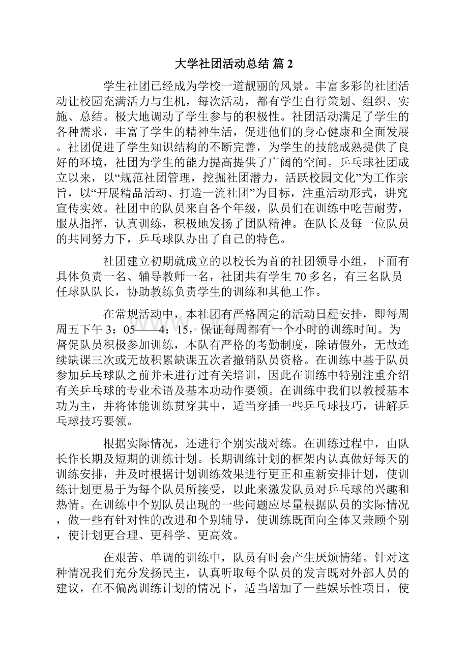 大学社团活动总结合集8篇.docx_第2页