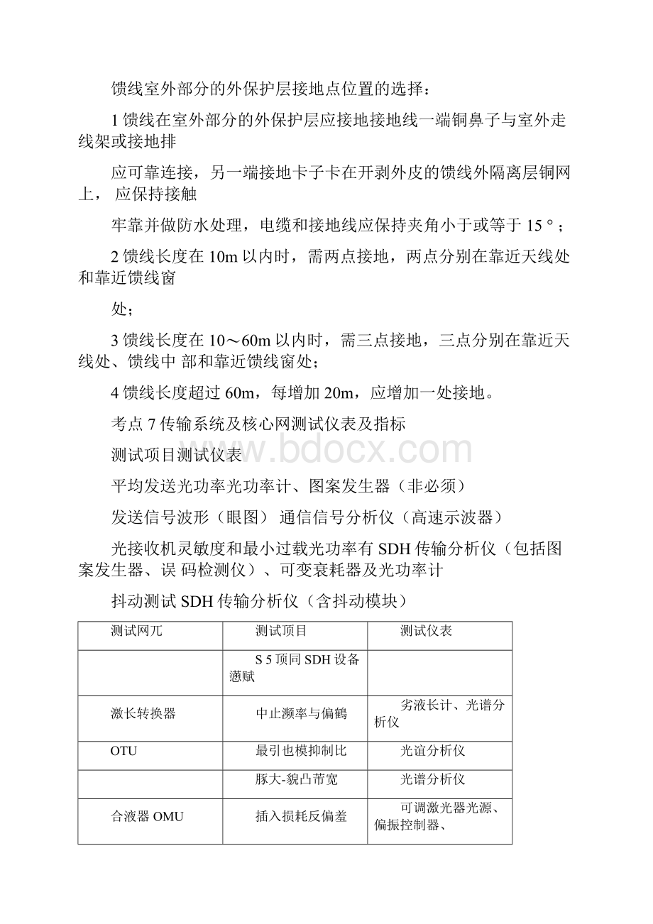 度一级建造师通信与广电实务大题超强心得与分享.docx_第3页