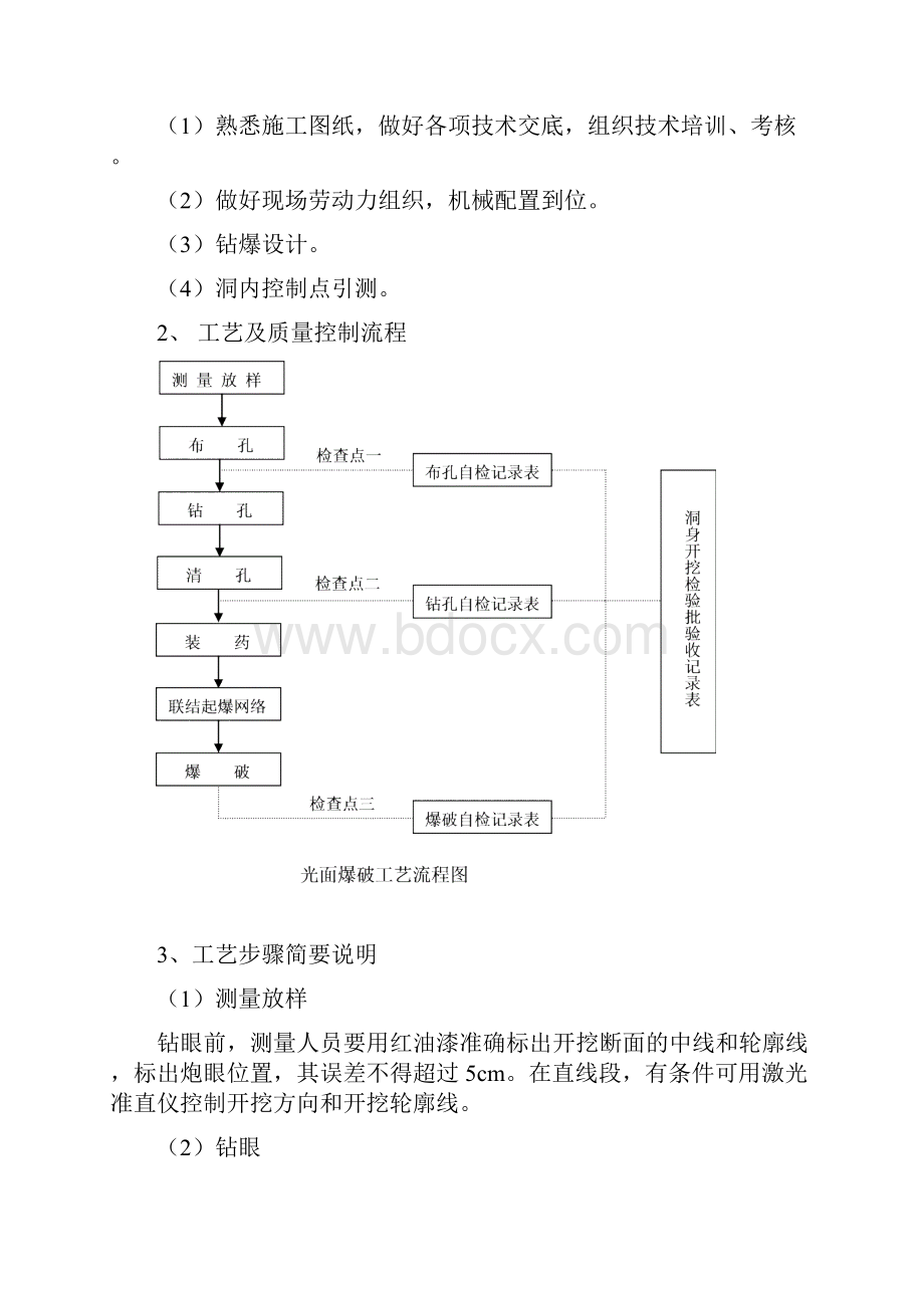 3 隧道开挖光面爆破作业指导书.docx_第3页