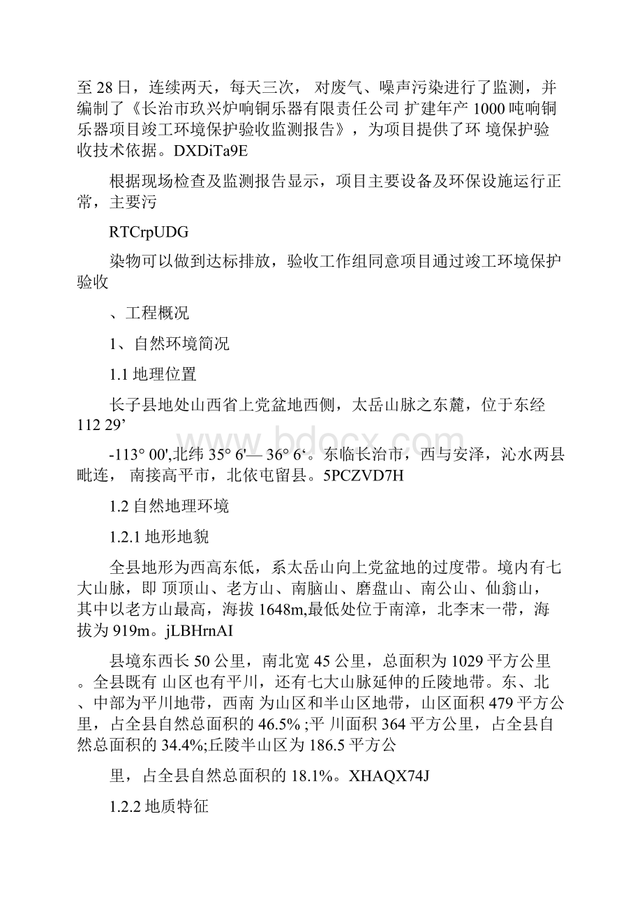 建设项目环境保护设施验收报告.docx_第2页