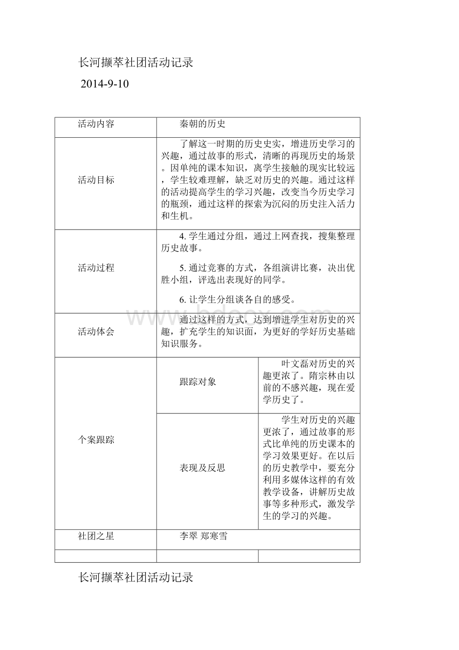 历史社团活动记录.docx_第2页