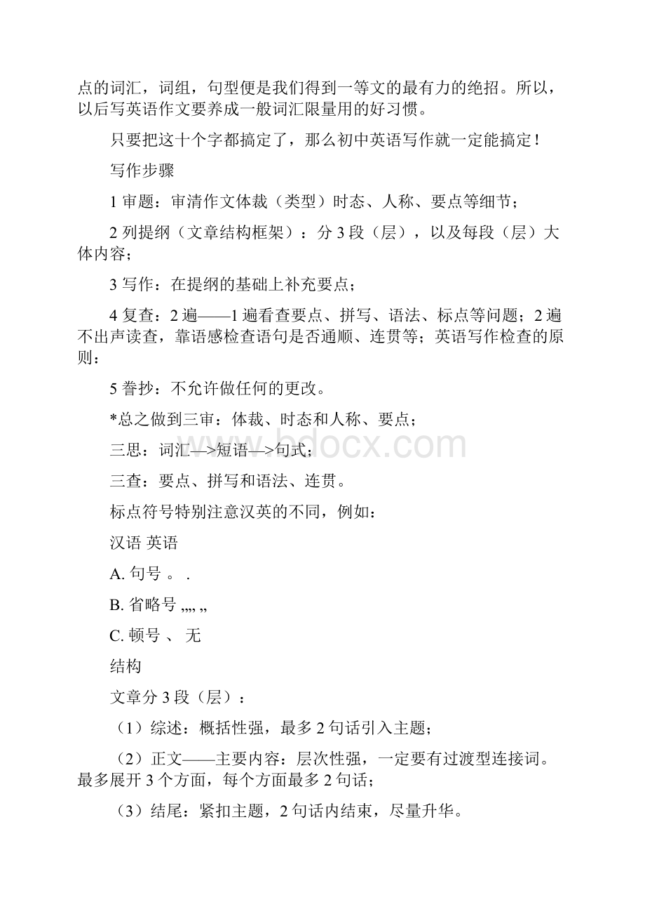 中考英语作文专题复习Word文档下载推荐.docx_第2页