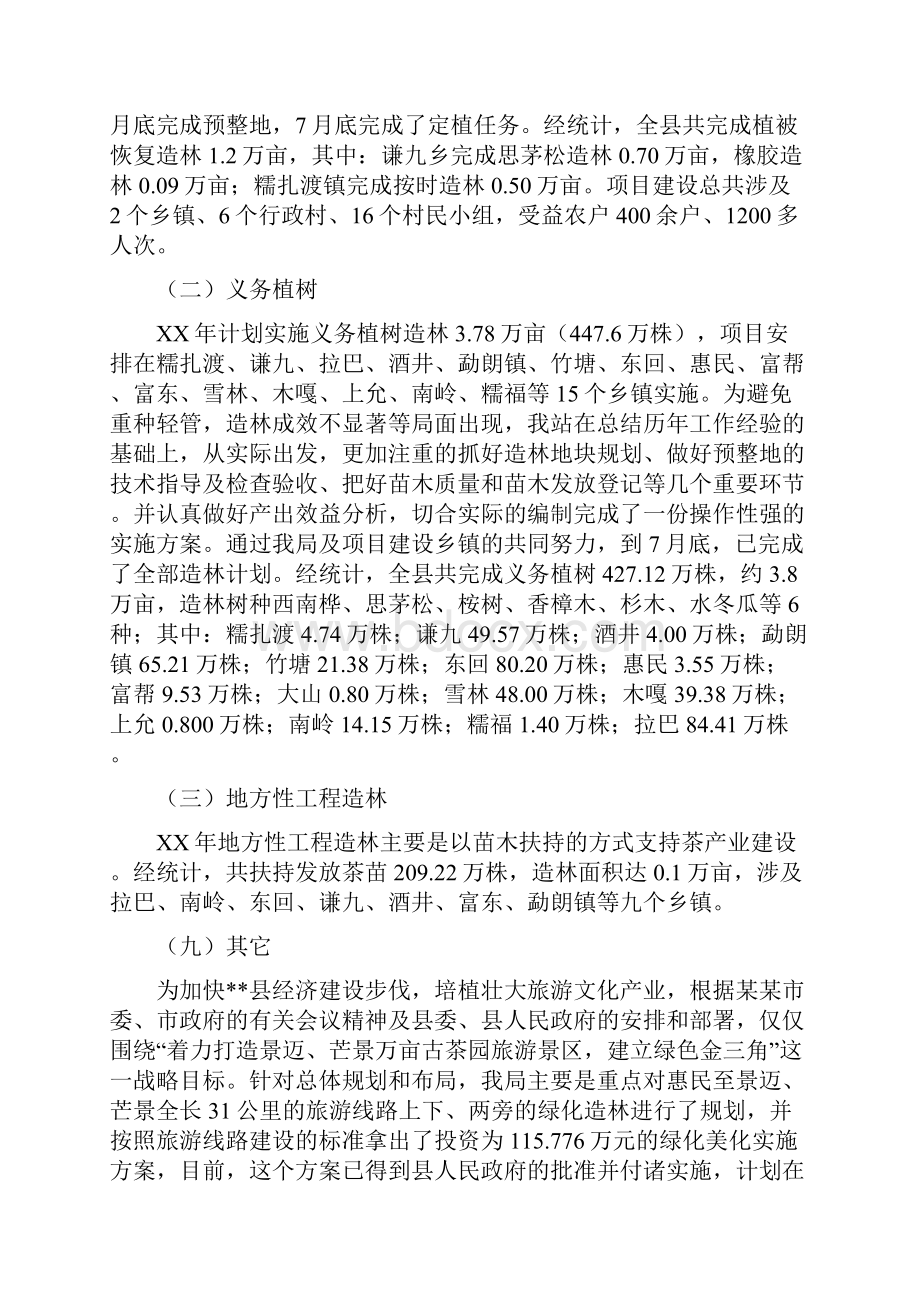 县林业技术推广站工作总结多篇范文Word文档格式.docx_第3页