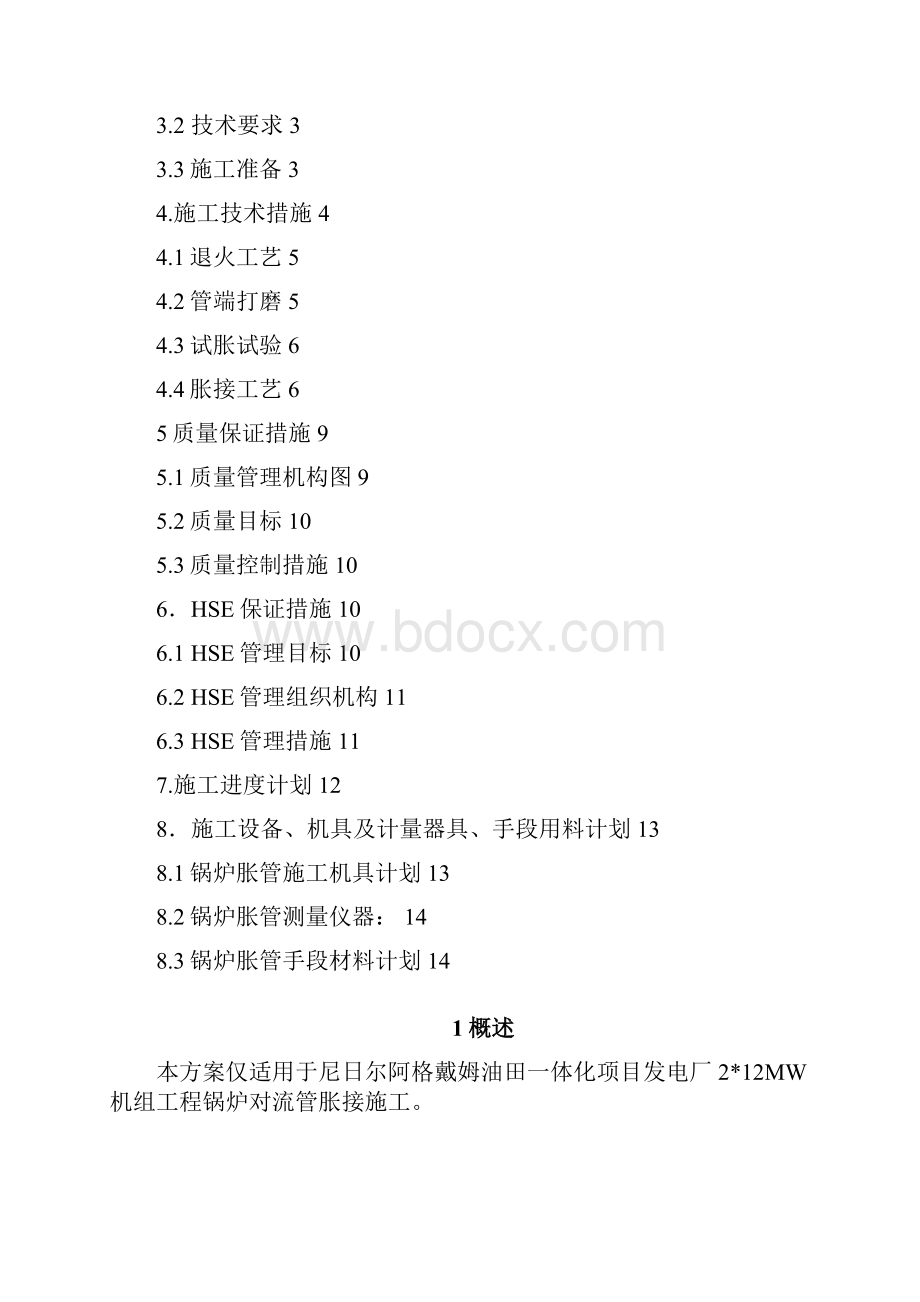 锅炉对流管胀接施工方案Word下载.docx_第2页