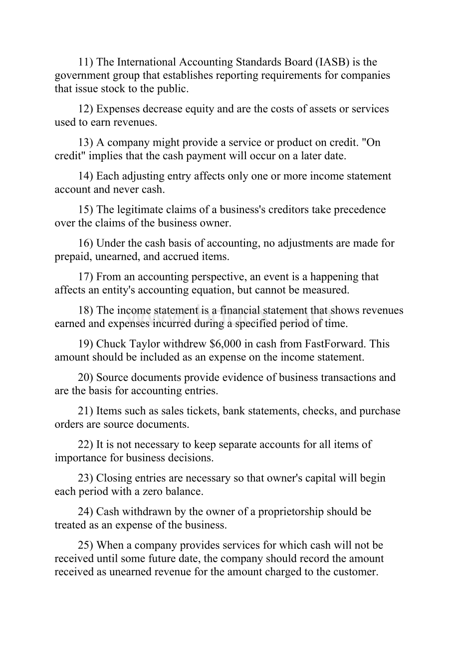 会计学原理快速测试英文版教学提纲Word下载.docx_第2页